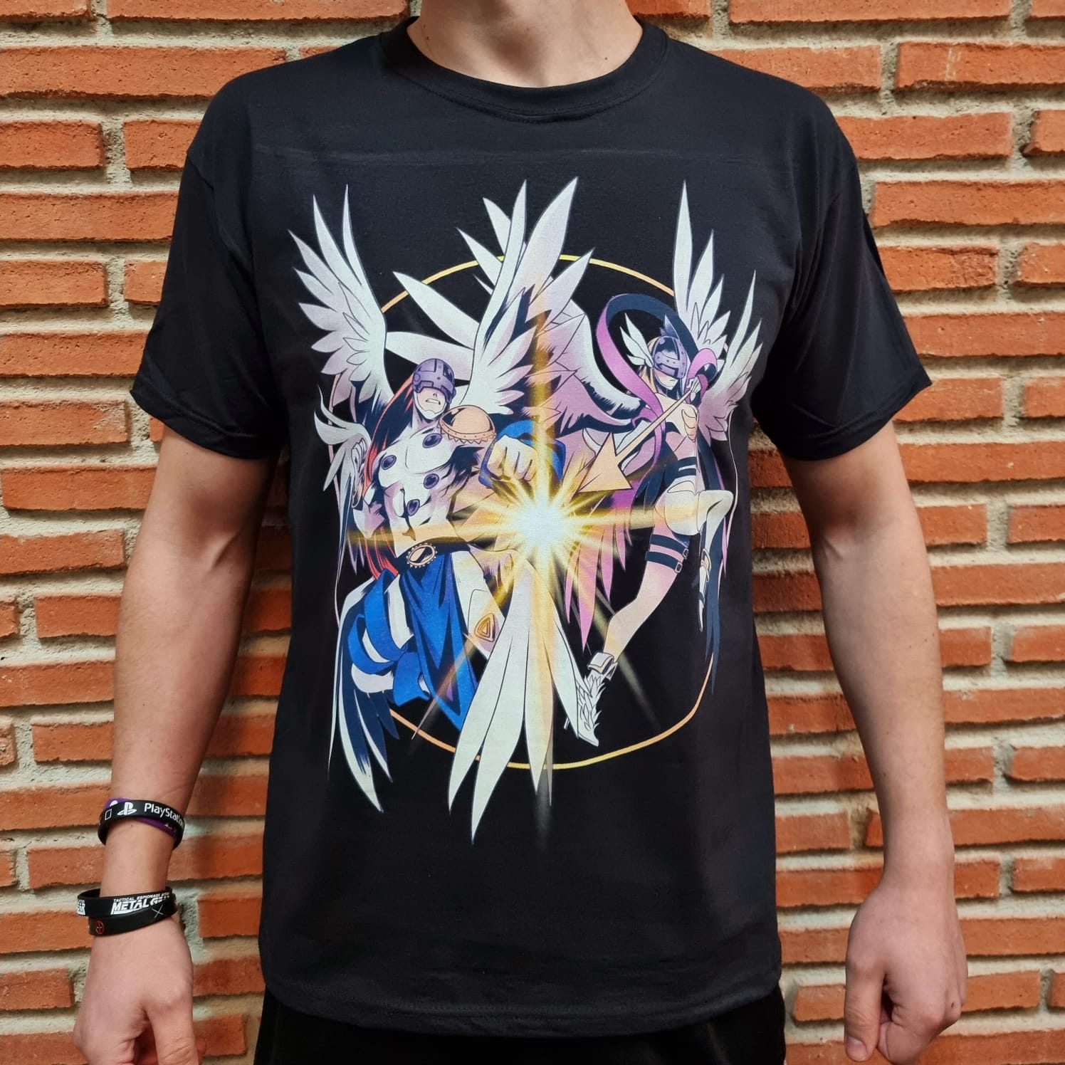 Model Kit Digimon - Digimon Uniseks: Kaos Duo Dinamis Angemon