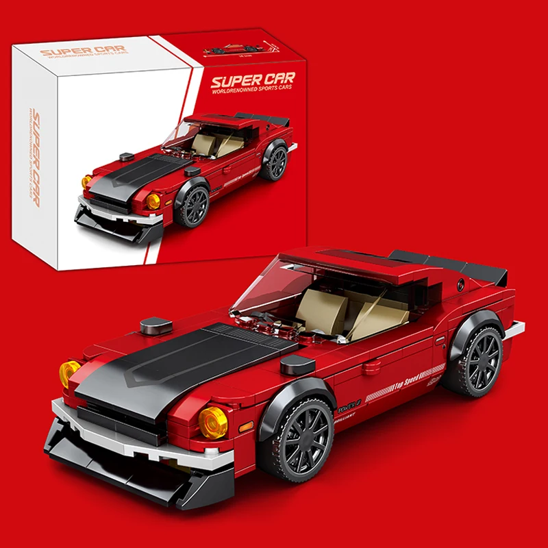 Model Kit Jdm - Set Balok Bangunan STEM Mobil Balap
