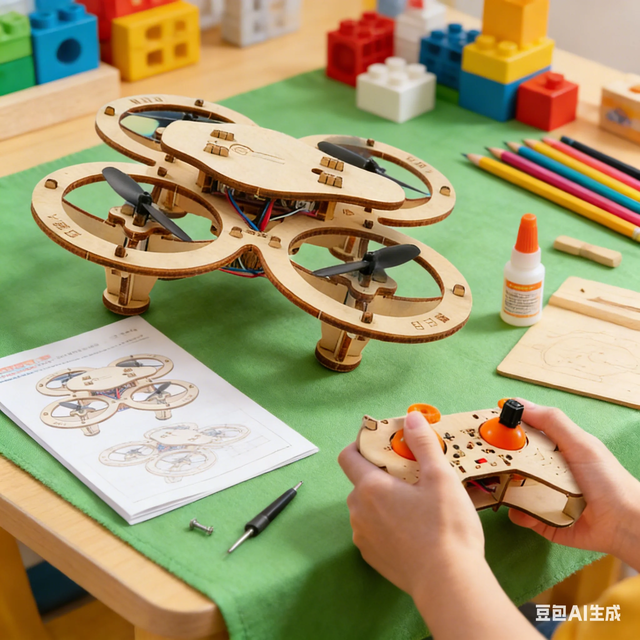 Model Kit Competition - Kit Model Pesawat Terbang Kayu Rakitan