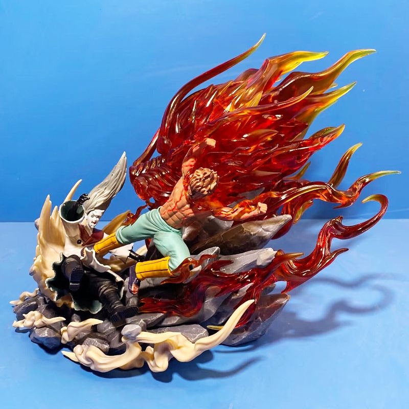 Model Kit Naruto - Patung Action Figure PVC dekorasi anak-anak,