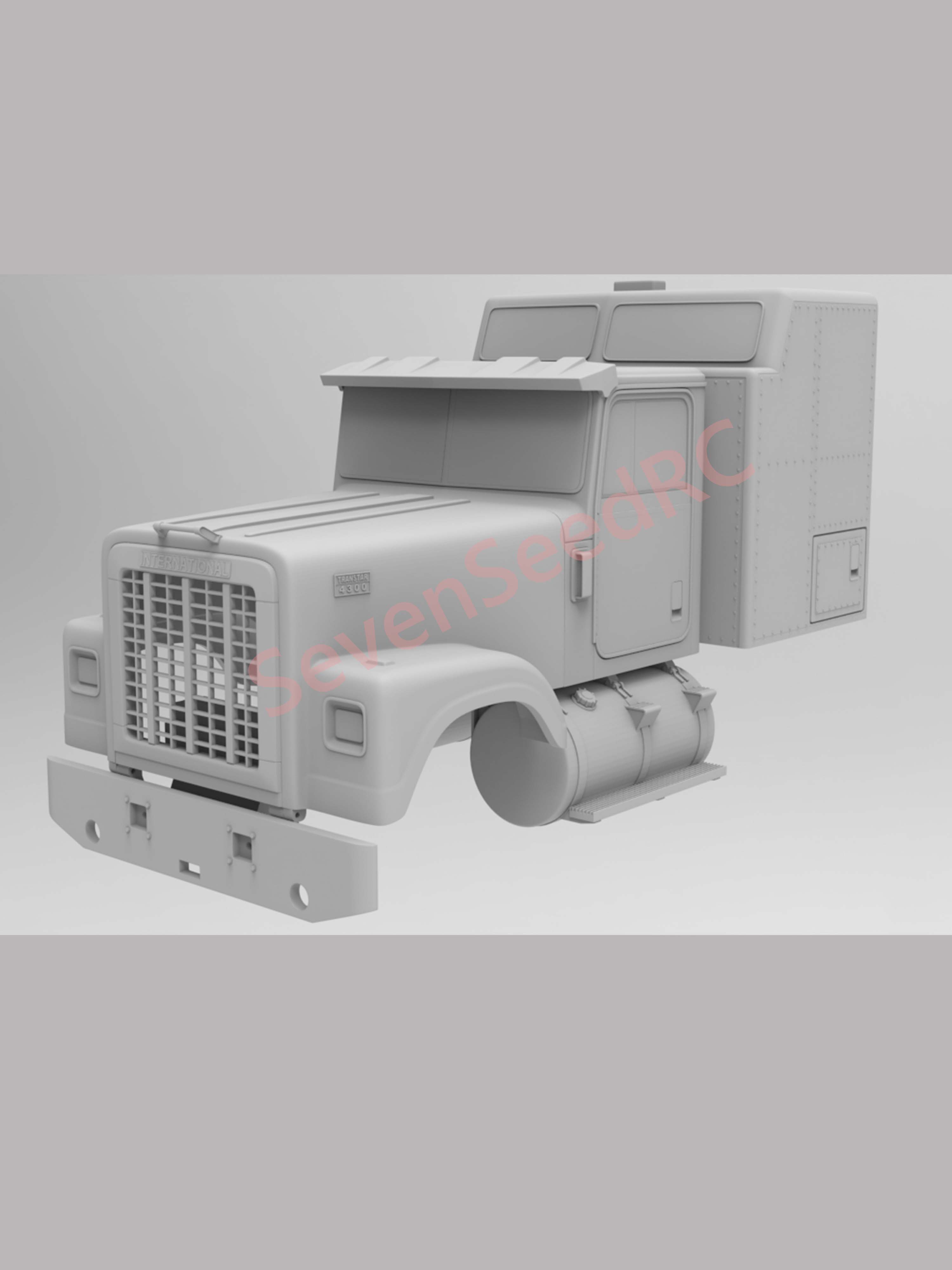Model Kit Jdm - Kit Taksi Truk Cetak 3d INTERNASIONAL