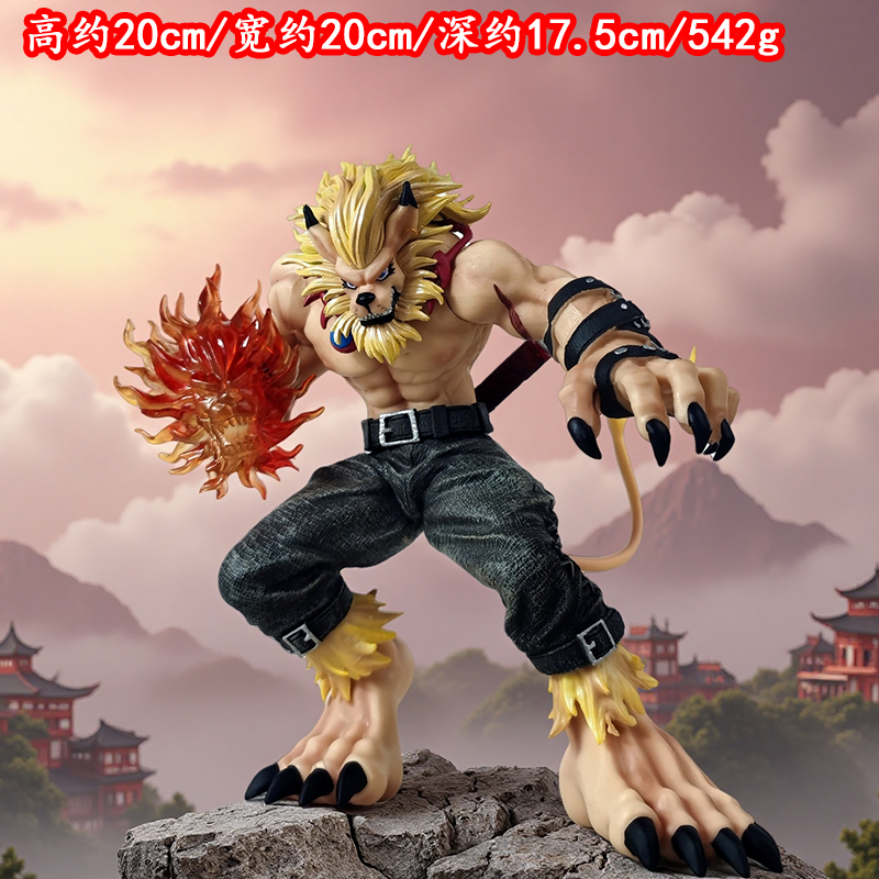 Model Kit Digimon - Figur Anime Digimon Premium Soar Leomon
