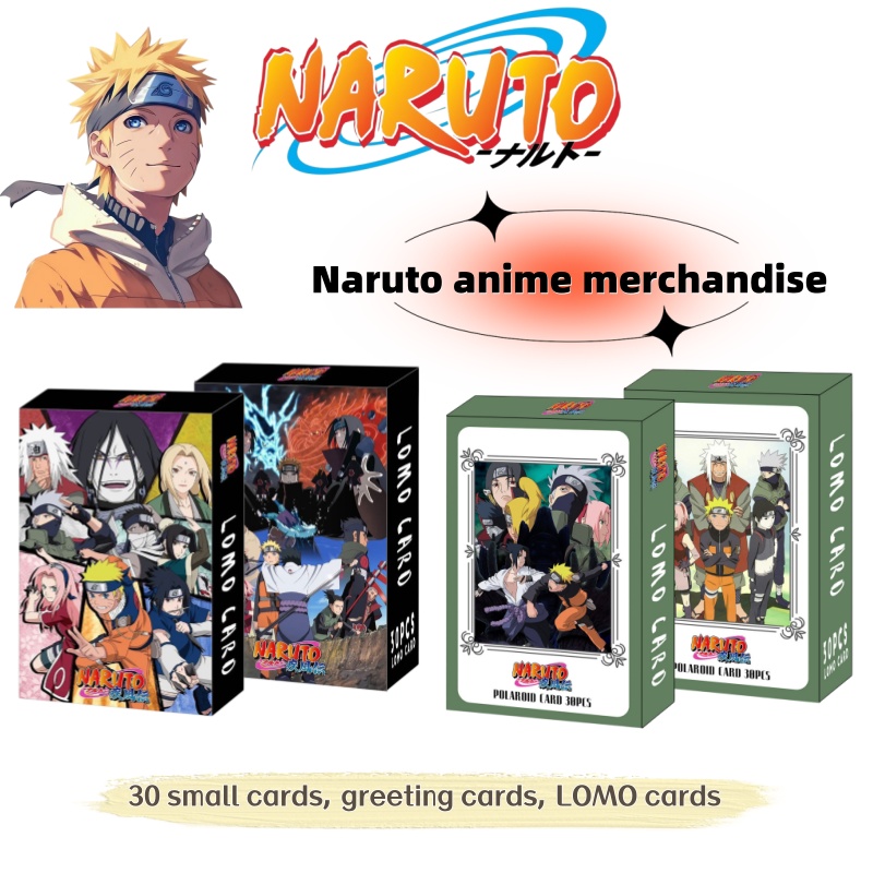 Model Kit Naruto - Kartu Kecil Kreatif Periferal Anime Kartun