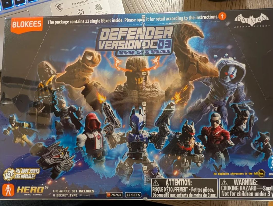 Model Kit Blokees - Tersedia Blokees Dc Defender Versi 03