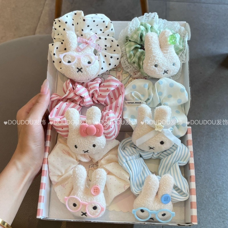 Model Kit Girl - Ikat Rambut Miffy Lucu Model Usus