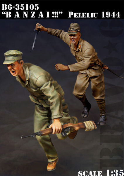 Model Kit Cangdao - Kit resin model 1/35 BANZAI! !!