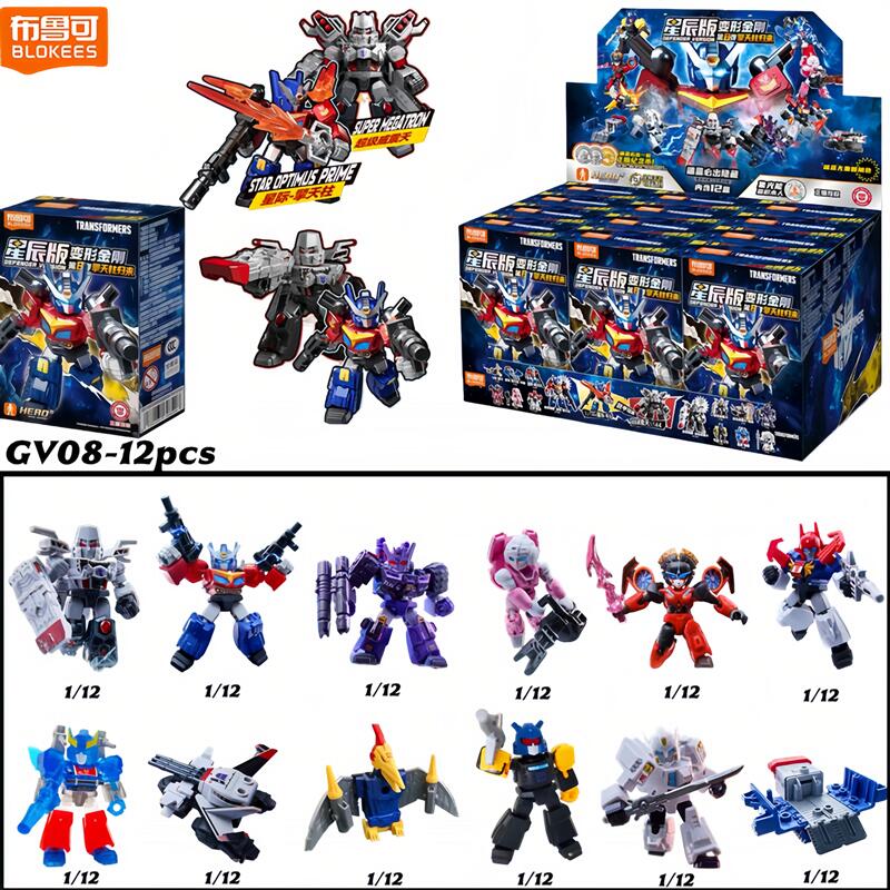 Model Kit Blokees - Tersedia Blokees Transformers GV08 12PCS Optimus