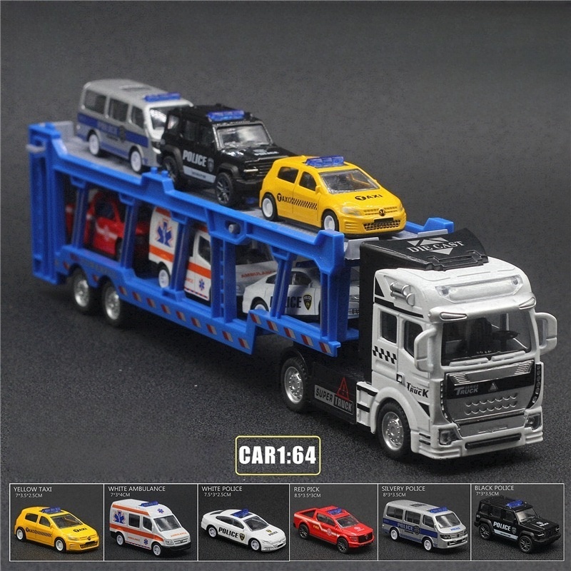 Model Kit Game - Kendaraan transportasi berlapis ganda dari bahan