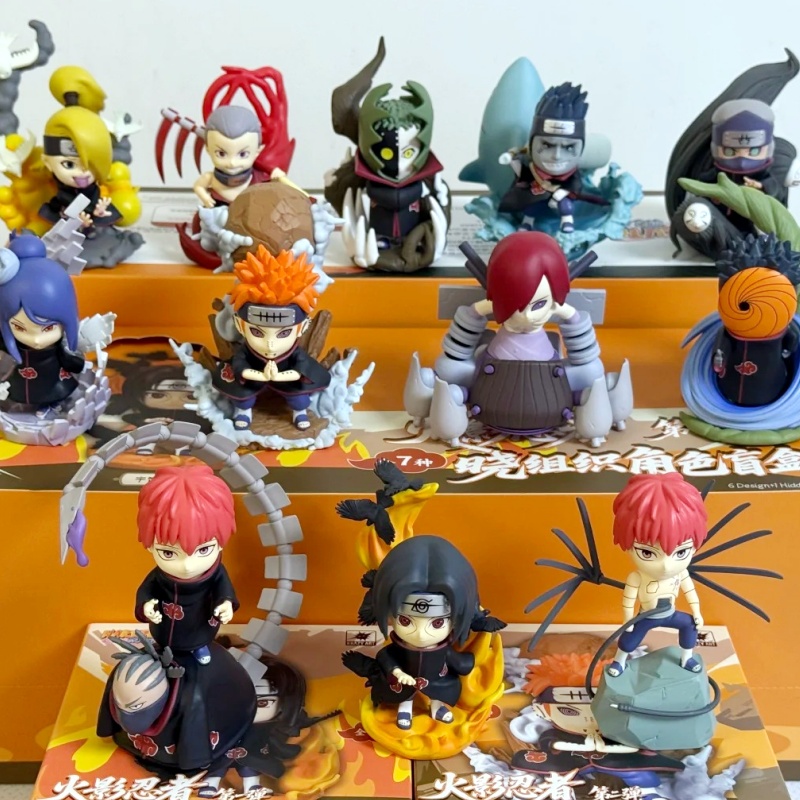 Model Kit Naruto - Kotak Misteri Karakter Akatsuki Naruto Shippuden