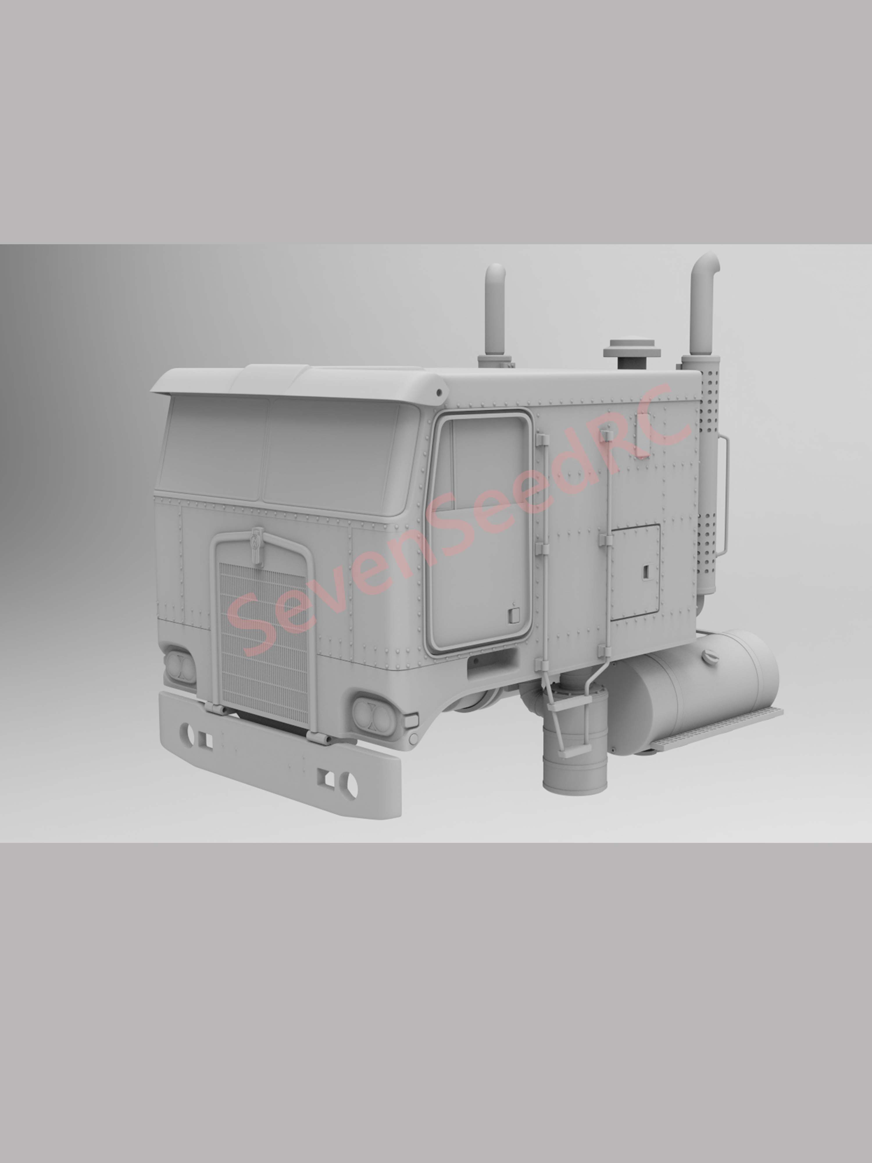 Model Kit Jdm - Kit Taksi Truk Cetak 3d KENWORTH