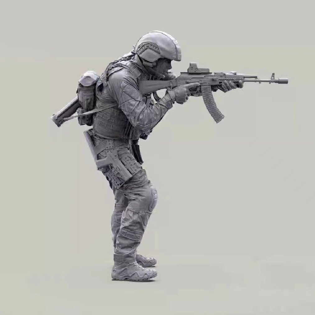Model Kit Cangdao - Kit model 1:35, resin Modern tentara