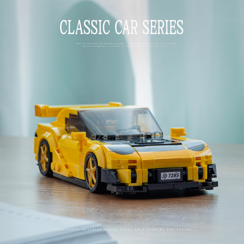 Model Kit Jdm - Kota RX7 Mobil Balap Klasik Set