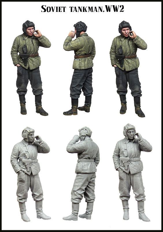 35 Resin Model Kit - Tank Sovi - Model Kit Cangdao ulasan dan harga